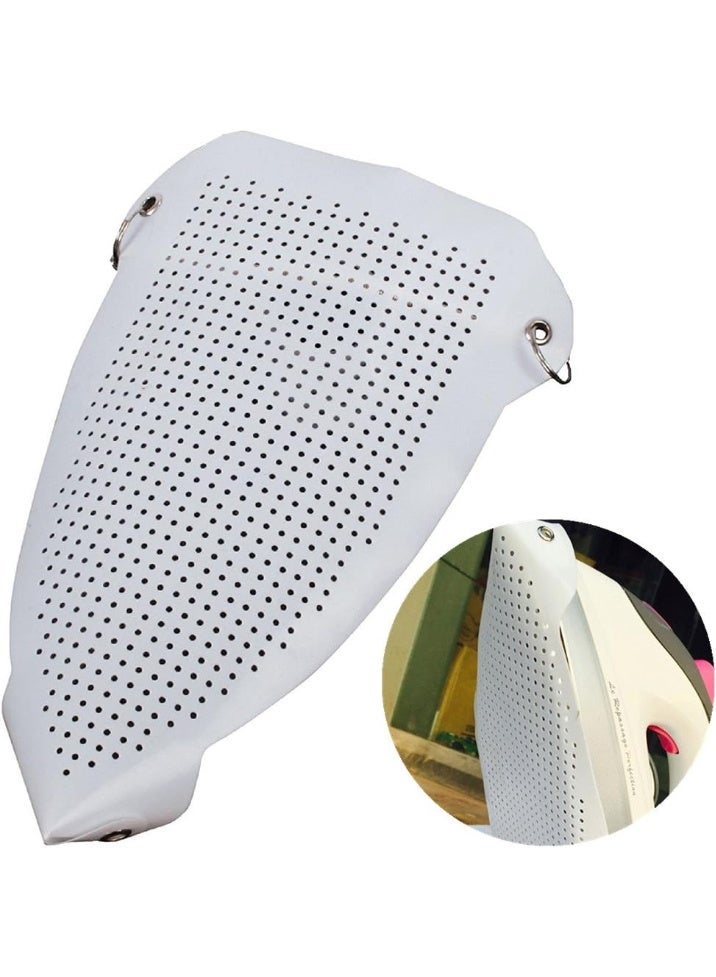 SIXPENNY Ironing Shoe Cover , Ironing Board Cover For Prevents Burn, Sticking, lron Heat Protector, Steam Ironing Accessories, Iron Sole Shield for Most Irons, Fabric Protective Film - Image 1